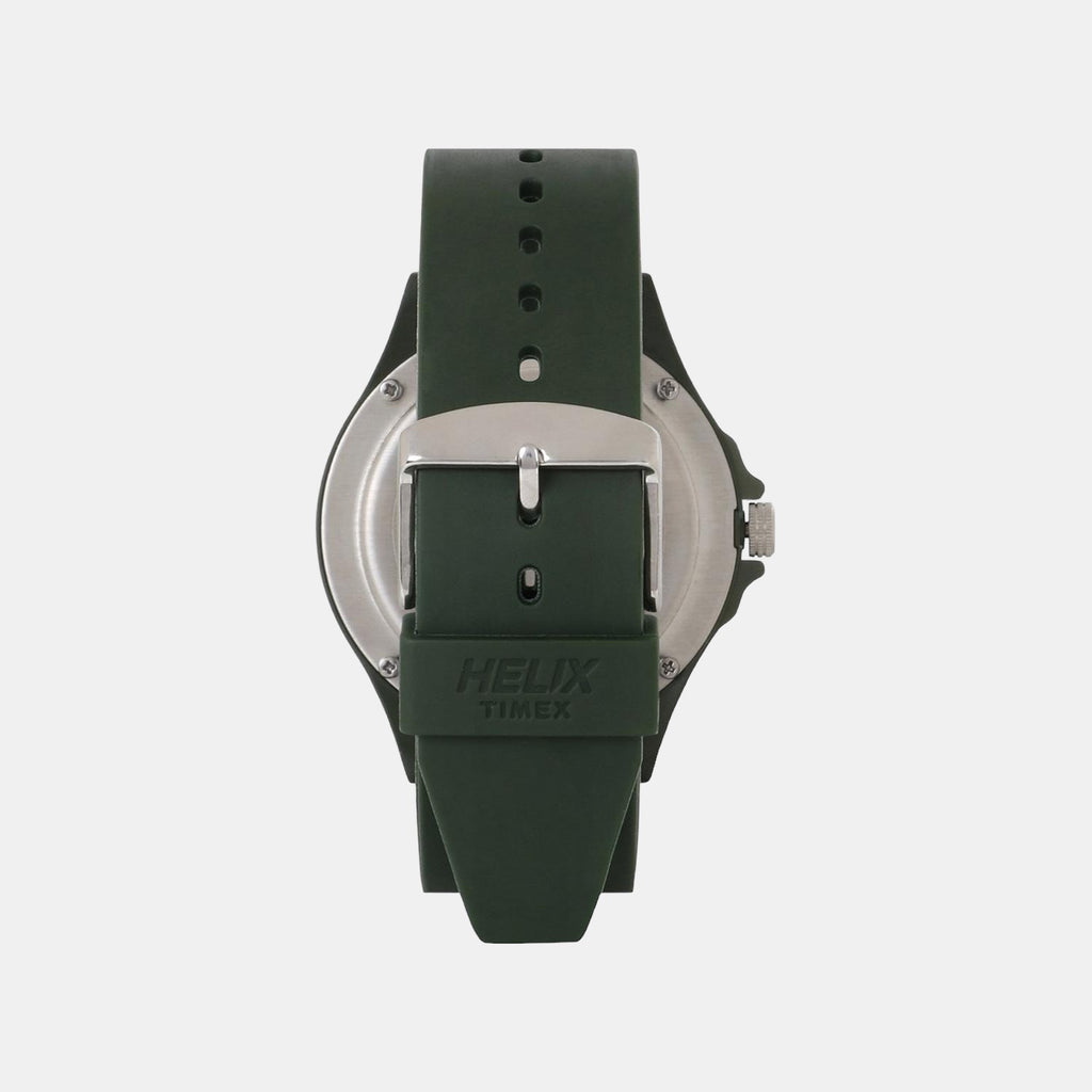 Helix Stainless Steel Round watch