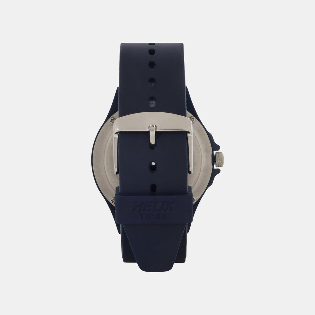 Helix Stainless Steel Round watch