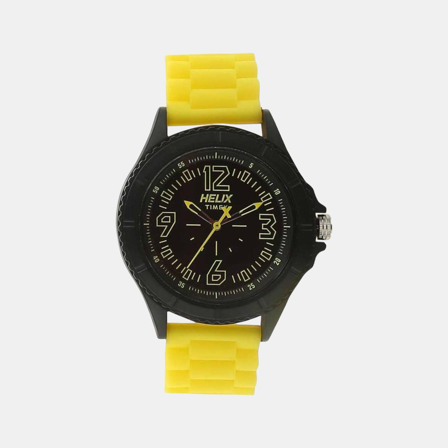Helix Round Black Analog watch
