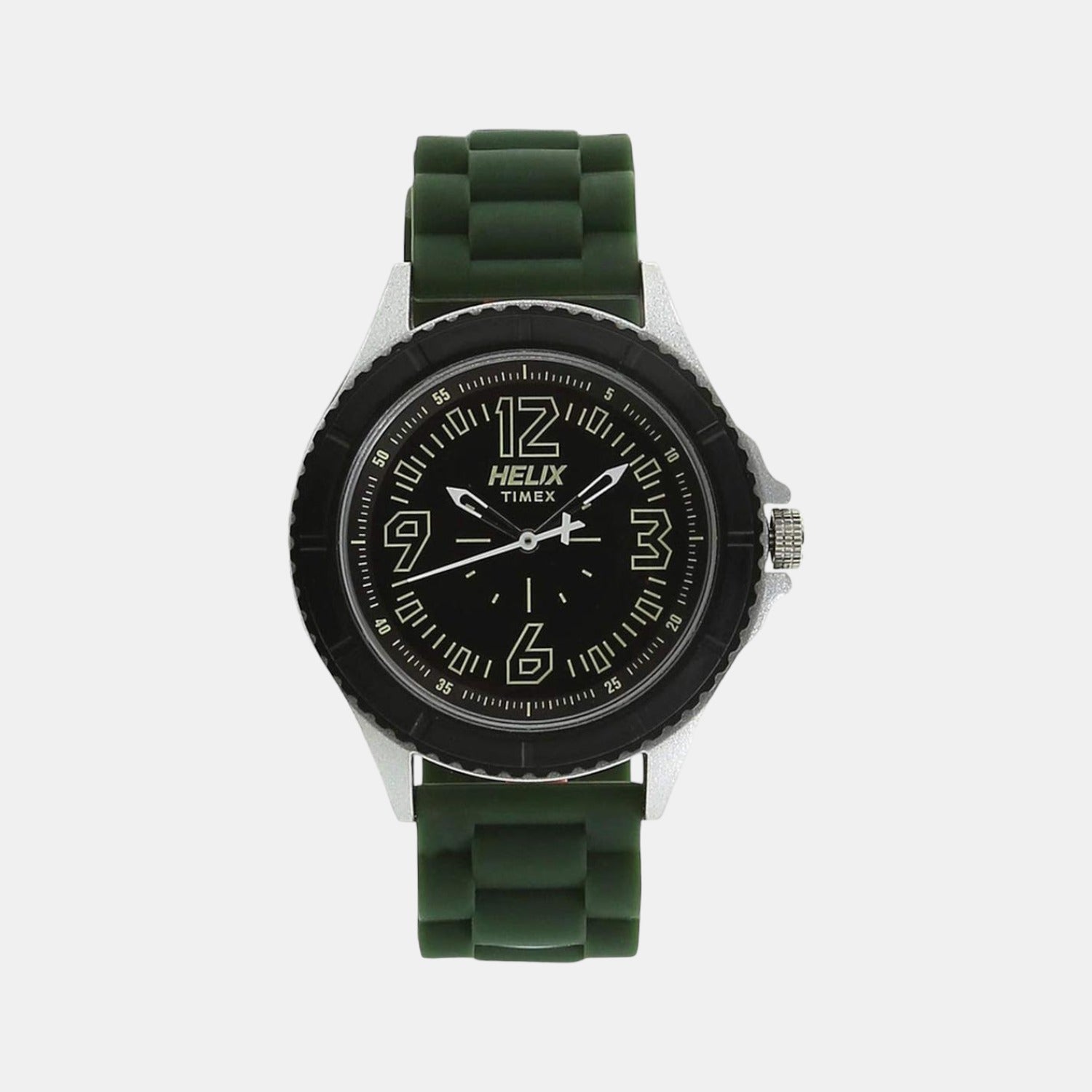 Male Analog Silicon Watch TW033HG09