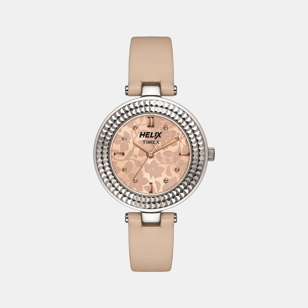 Helix Round Rose Gold Analog watch