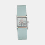 Helix Square Blue Analog watch