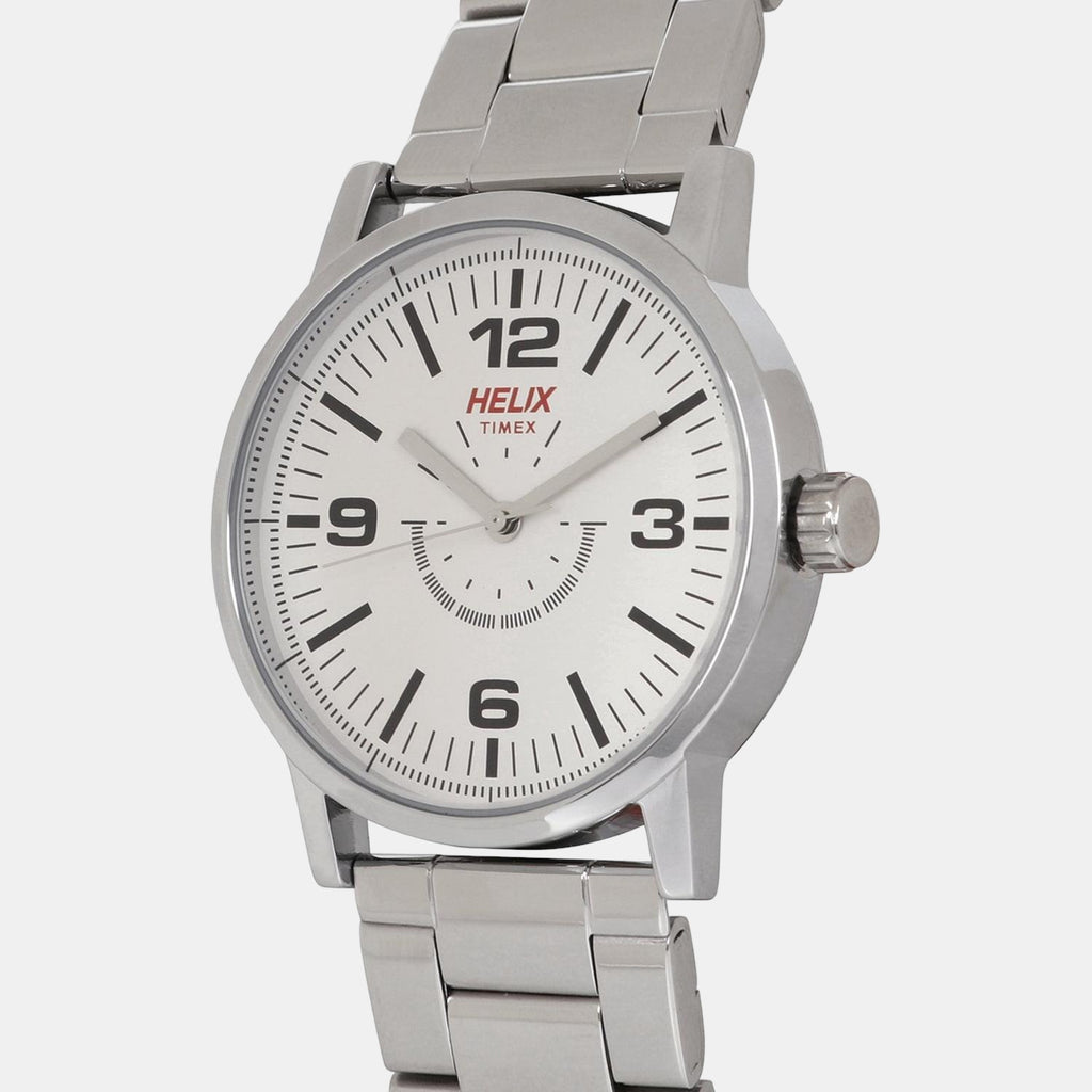 Helix Men Round White watch