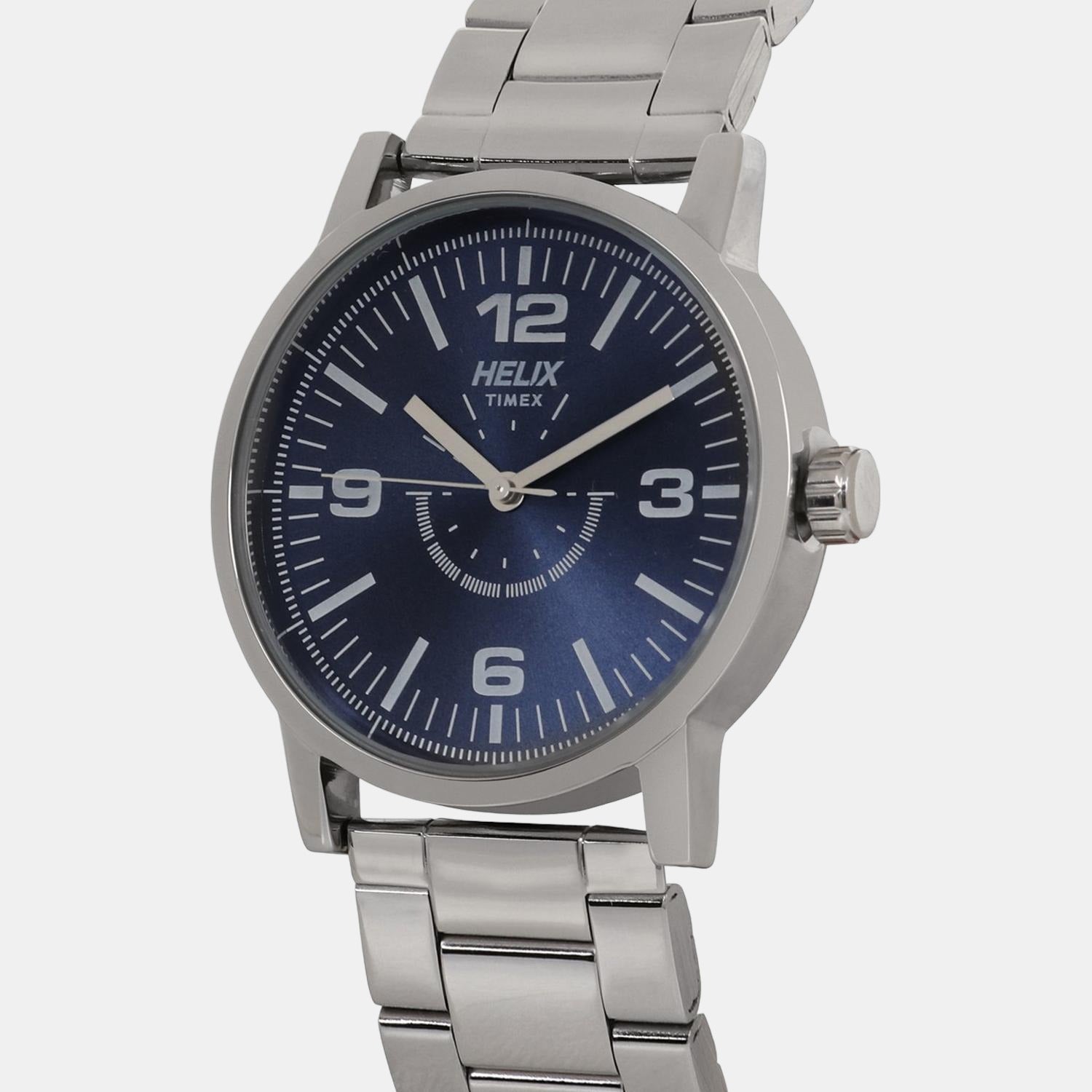 Helix Men Round Blue watch