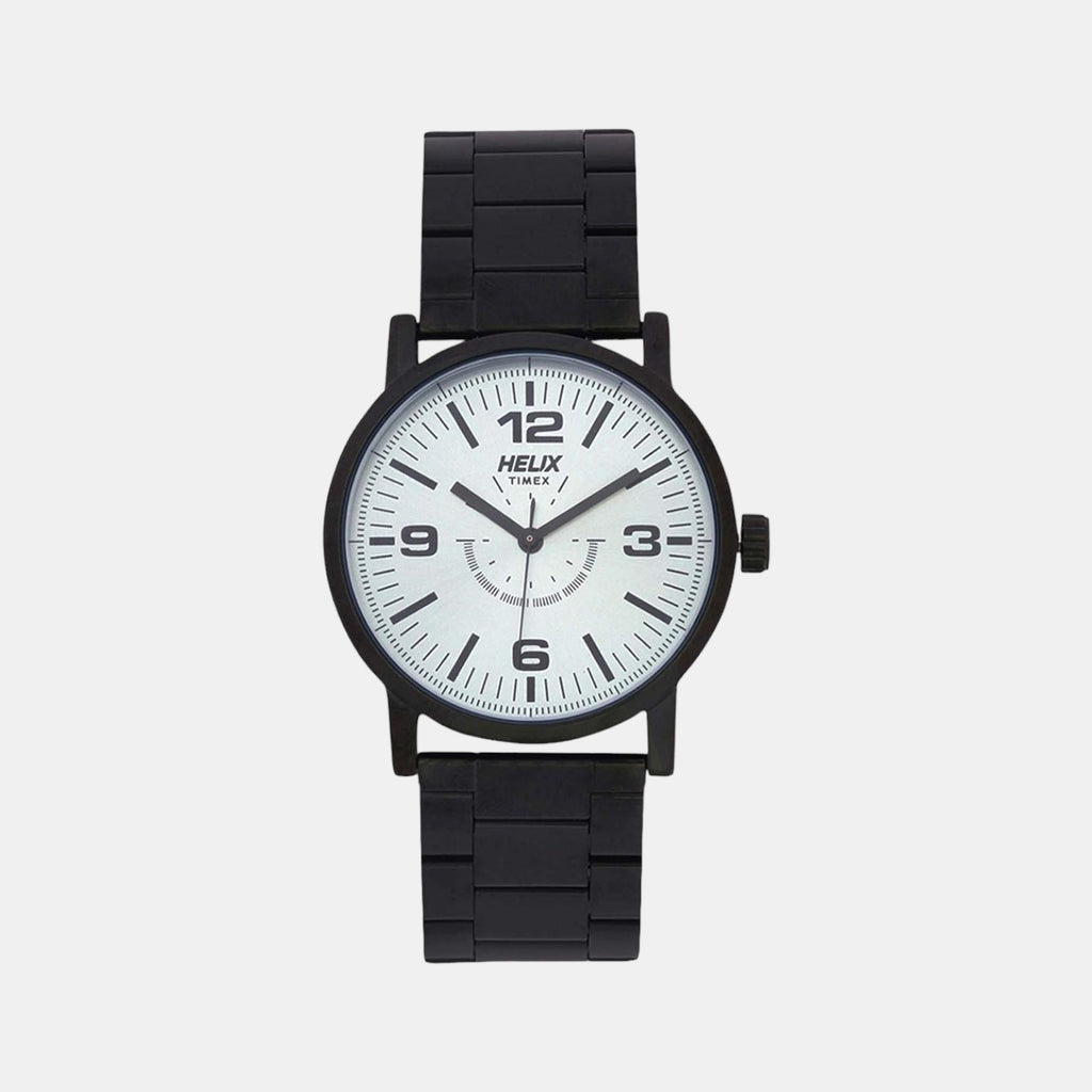 Helix Round Blue Analog watch