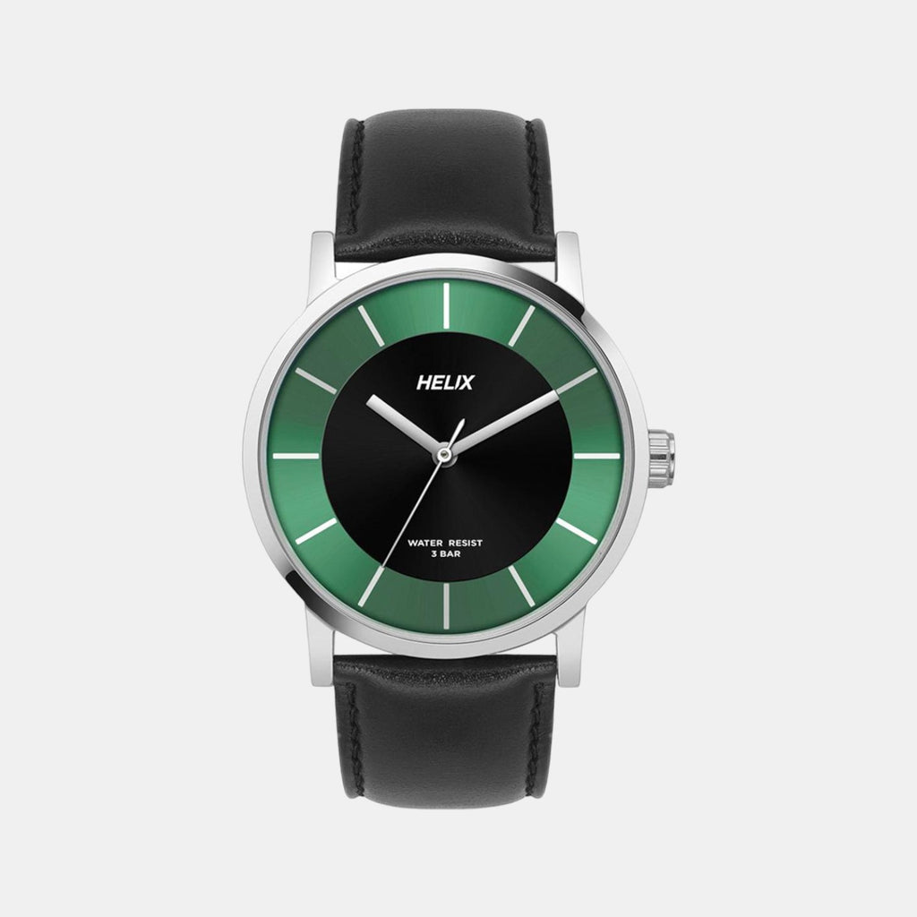 Helix Round Silver Analog watch