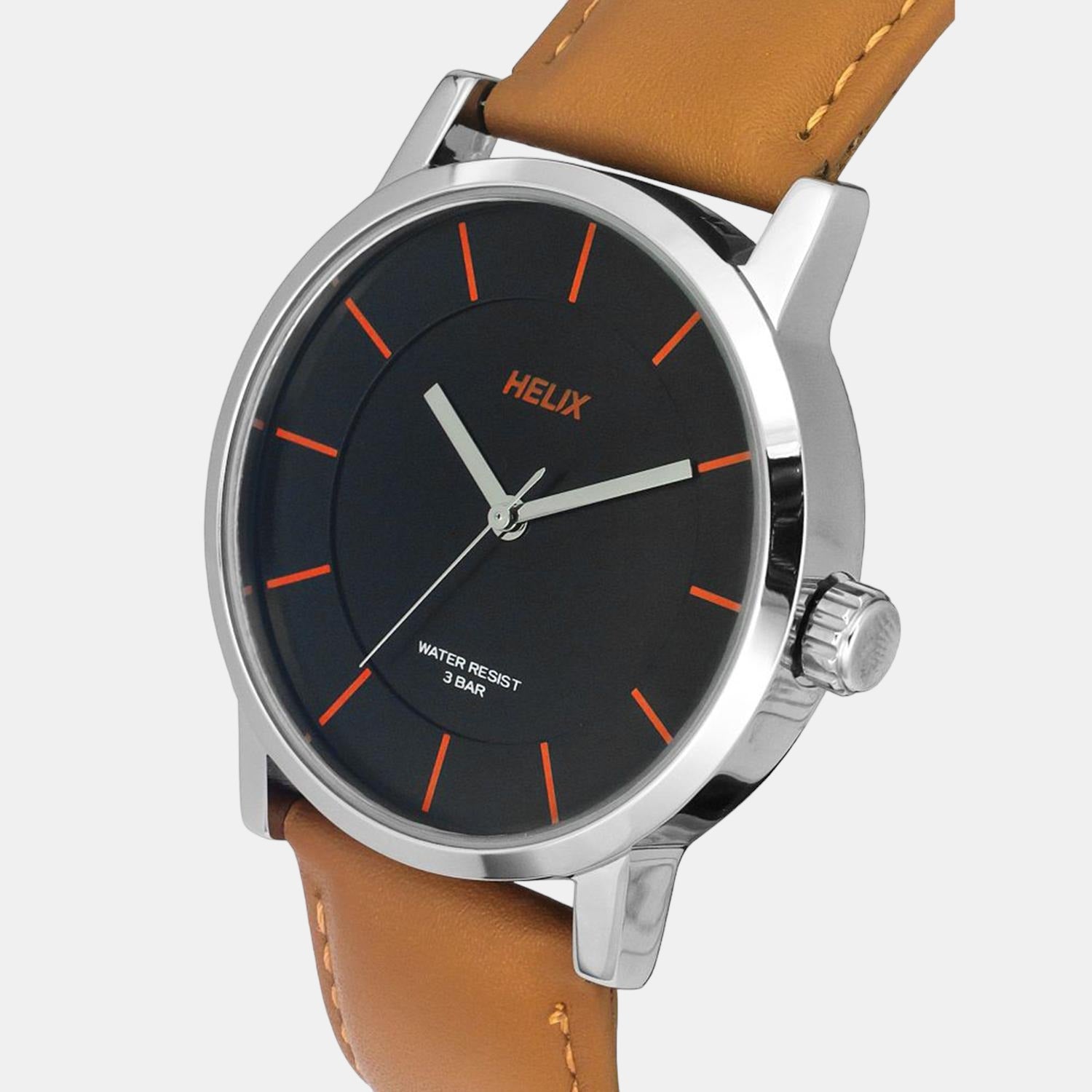 Helix Leather Black watch