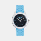 Helix Round Black Analog watch