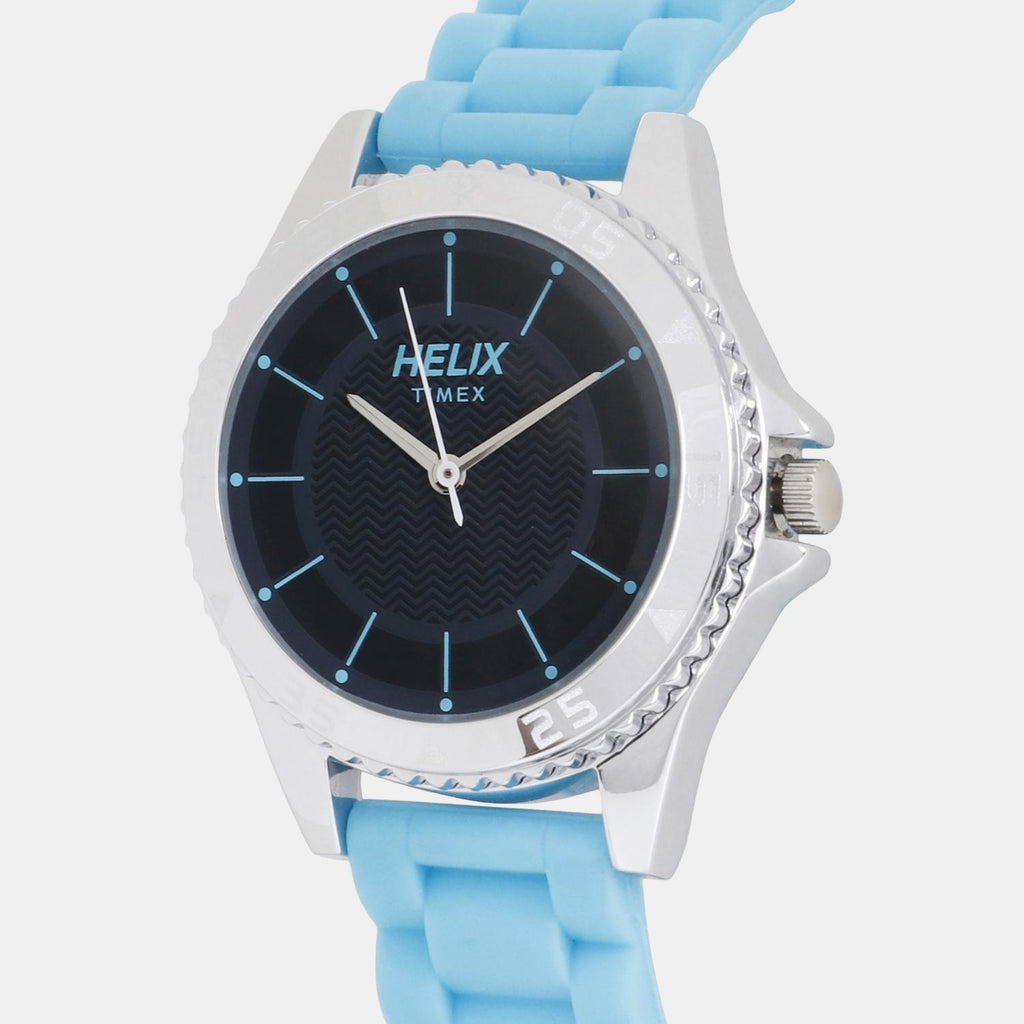 Helix Women Round Black watch