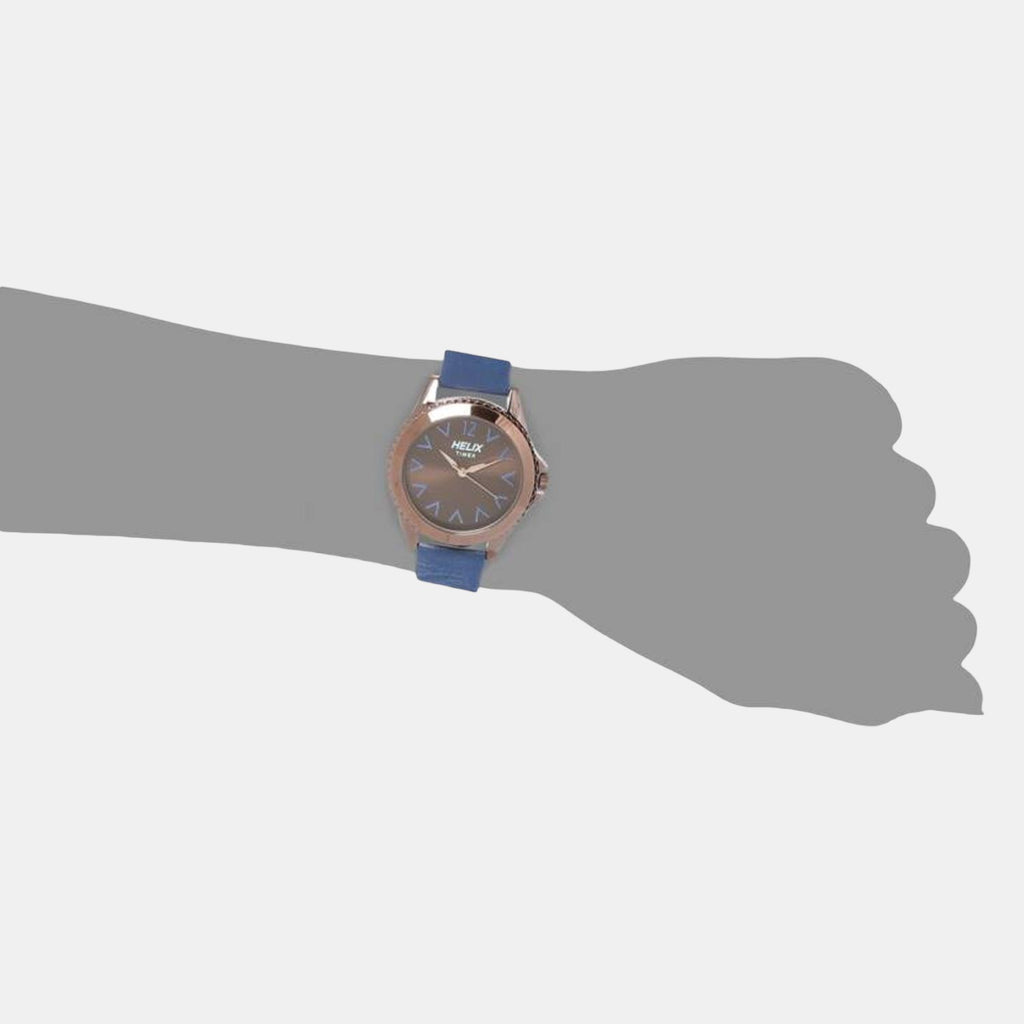 Helix Stainless Steel Round watch