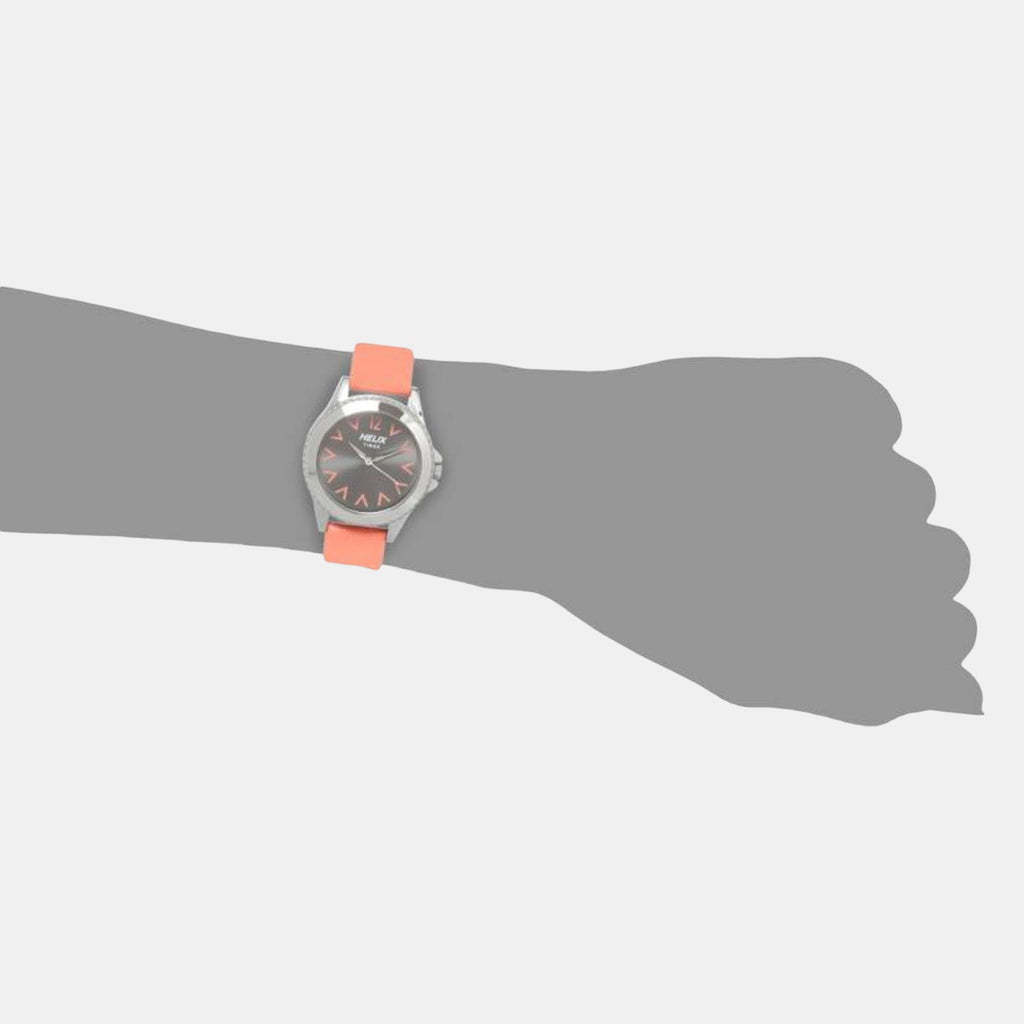 Helix Stainless Steel Round watch