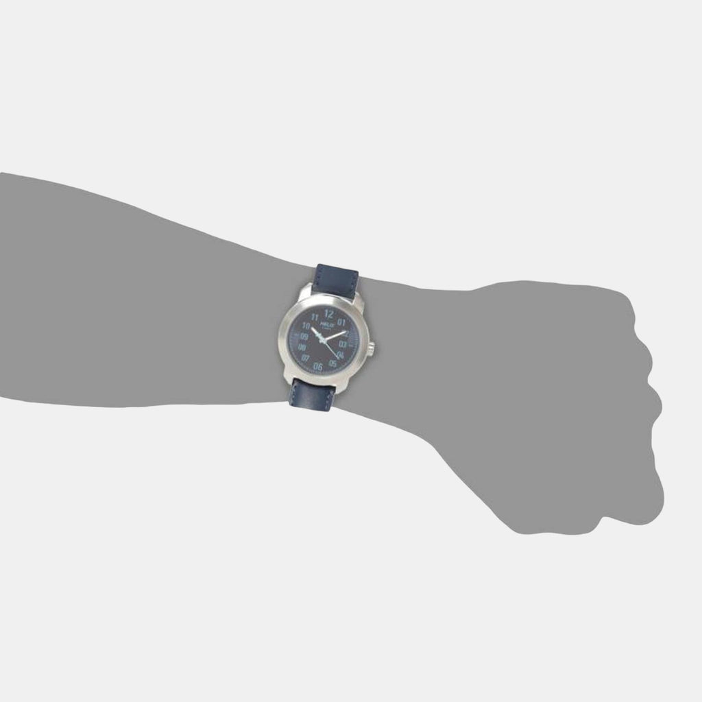 Helix Stainless Steel Round watch