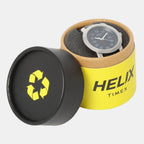 Helix Leather Blue watch