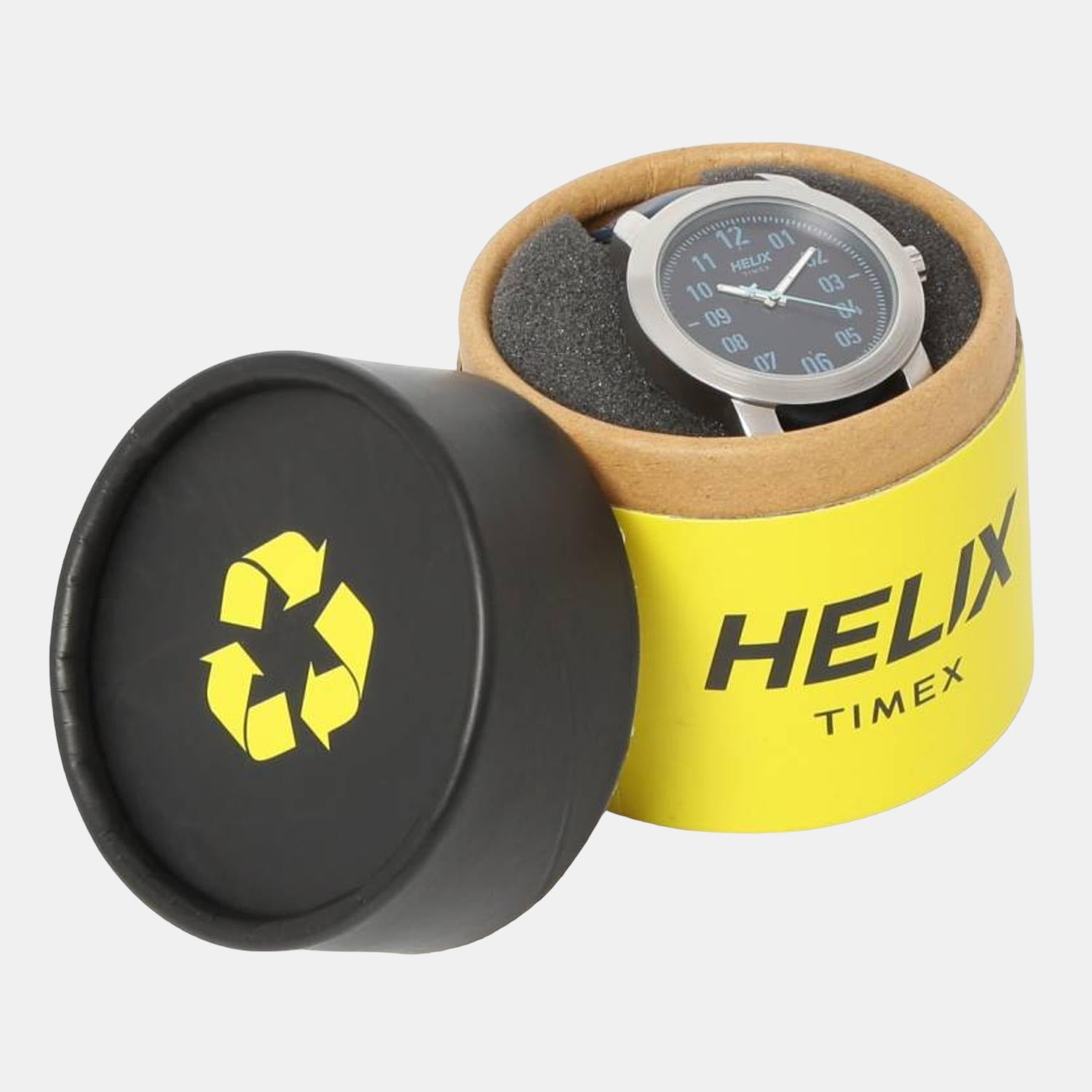 Helix Leather Blue watch