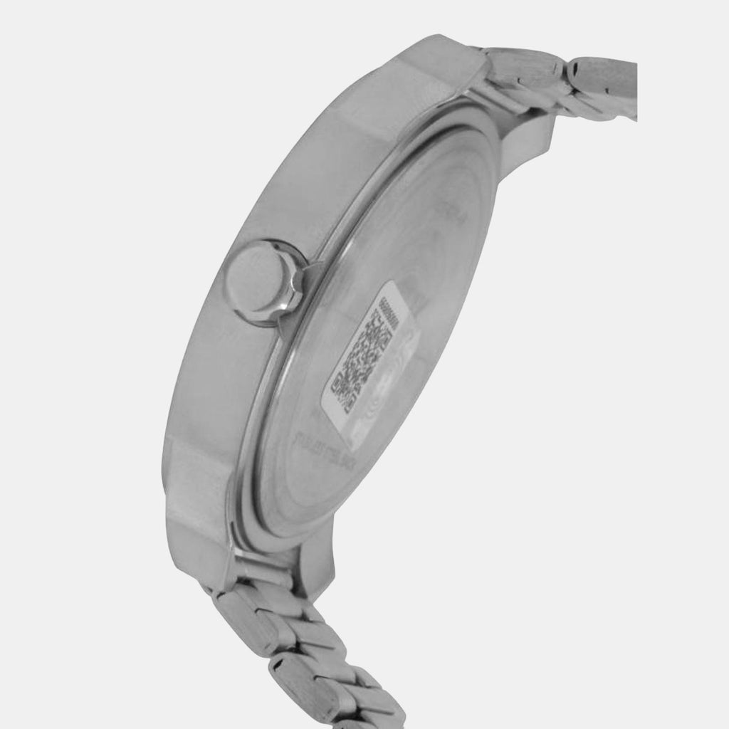 Helix Stainless Steel Round watch