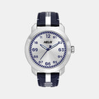 Helix Round Silver Analog watch