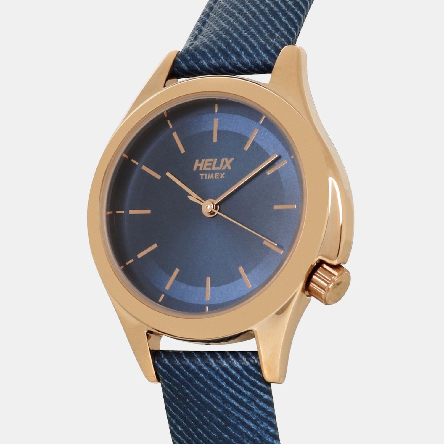 Helix Women Round Blue watch