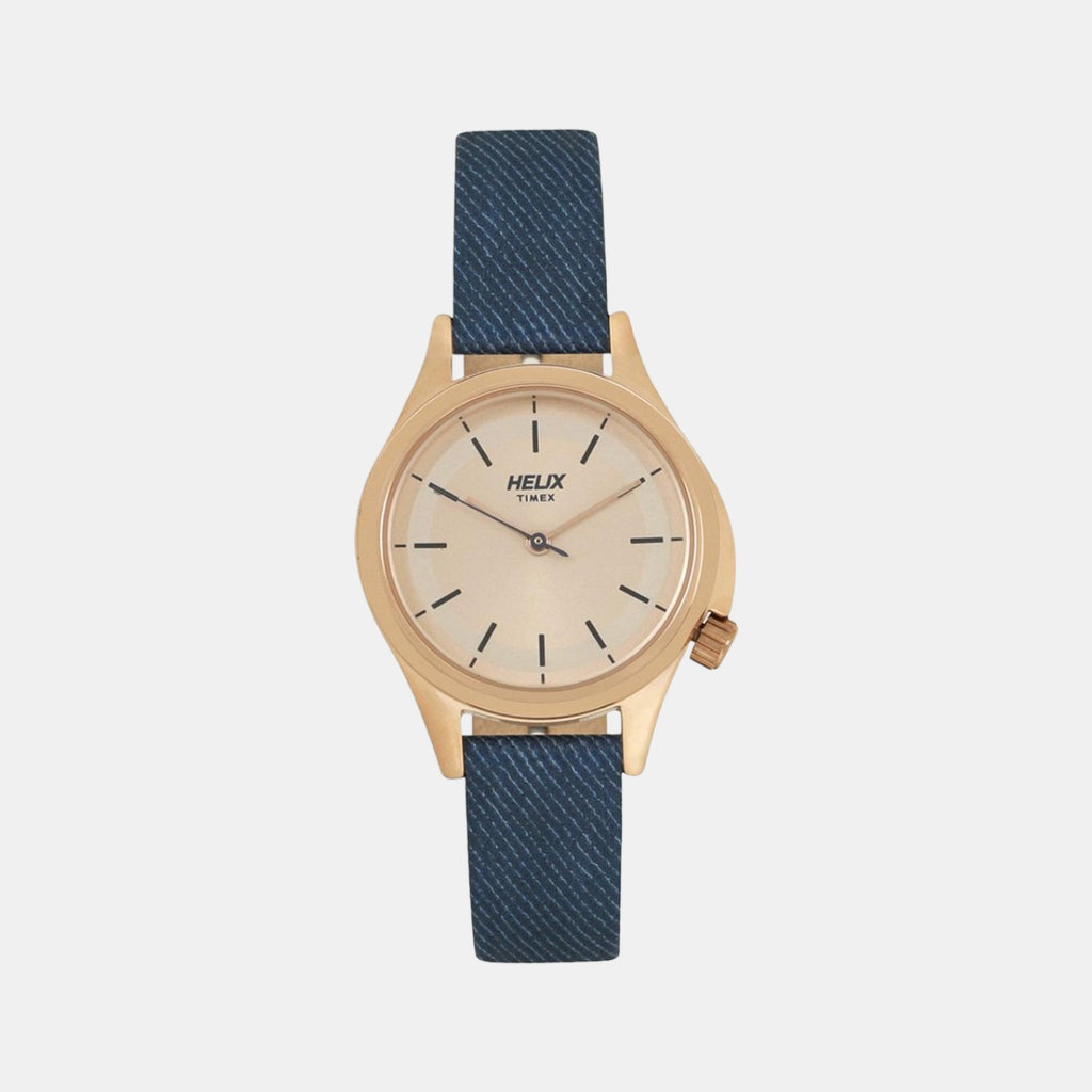 Helix Round Rose Gold Analog watch