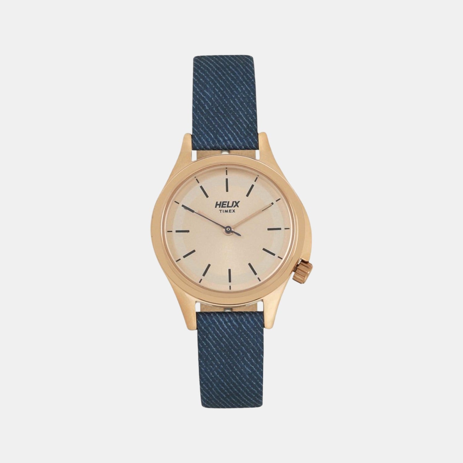Helix Round Rose Gold Analog watch