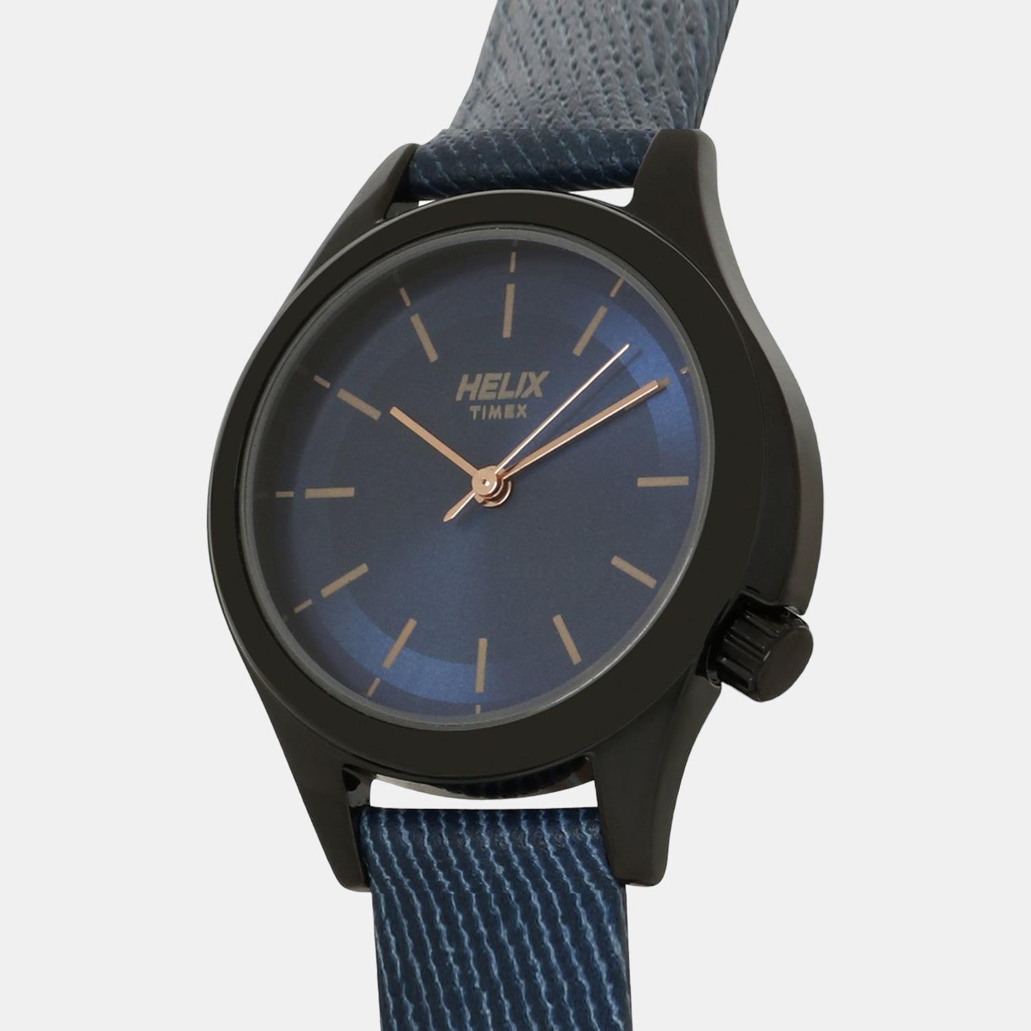 Helix Women Round Blue watch