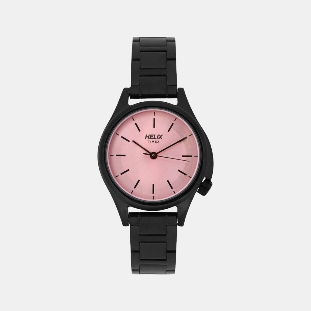 Helix Round Pink Analog watch