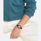 Helix Stainless Steel Round watch