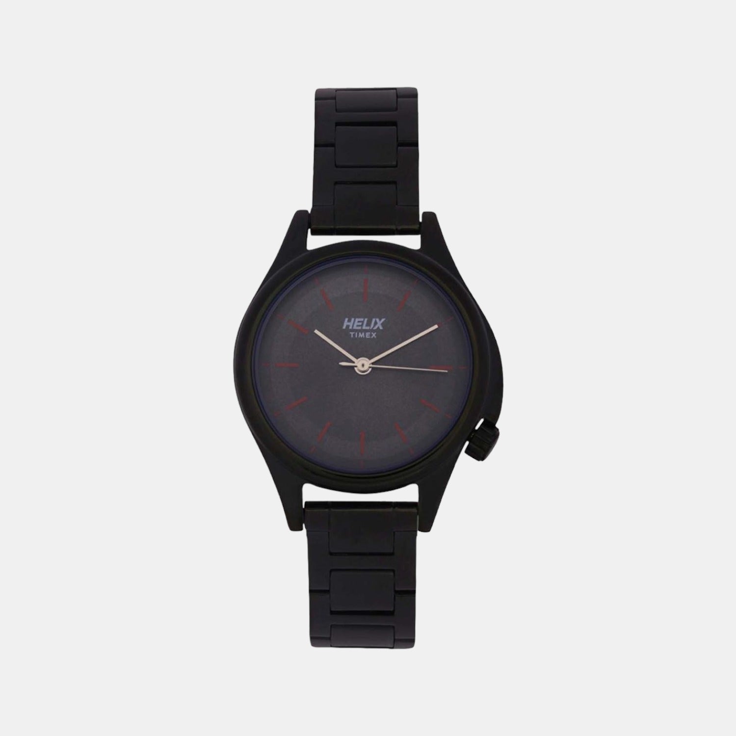 Helix Round Grey Analog watch