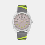 Helix Round Silver Analog watch