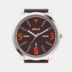 Helix Stainless Steel Round watch