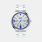 Helix Round Silver Analog watch