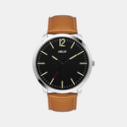Helix Round Black Analog watch