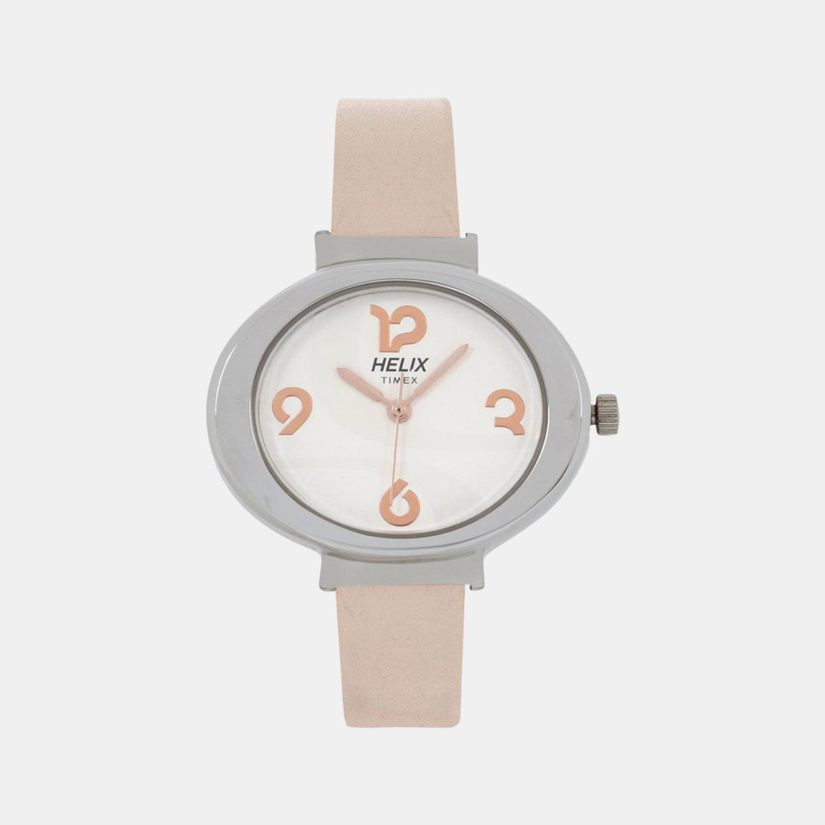 Helix Round Silver Analog watch