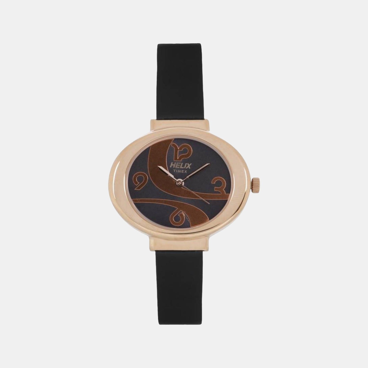 Helix Women s Analog Leather Watch Helix Just In Time