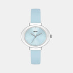 Helix Oval Blue Analog watch
