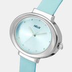 Helix Leather Blue watch