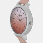 Helix Women Round Silver watch