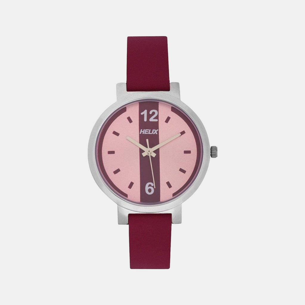 Helix Round Pink Analog watch