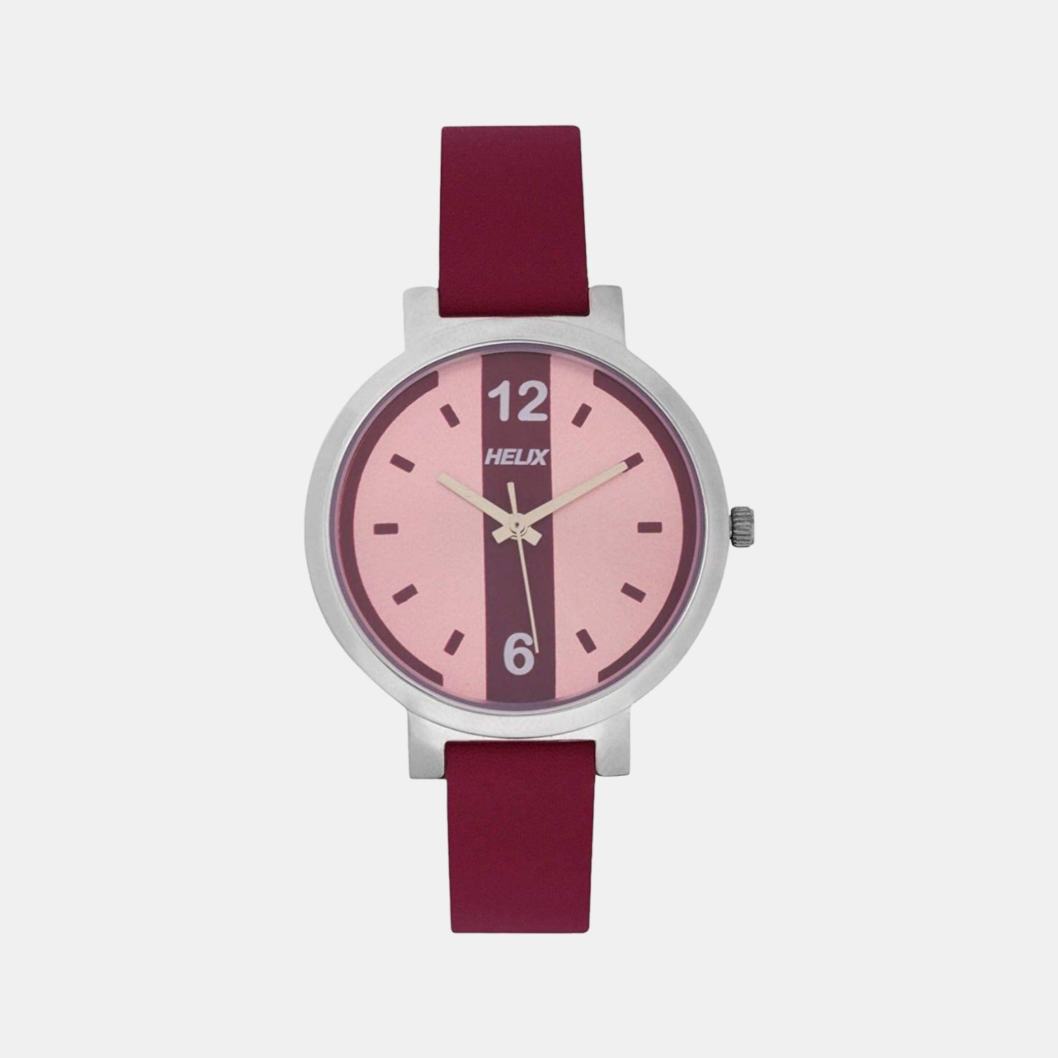 Helix Round Pink Analog watch