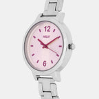Helix Women Round Silver watch