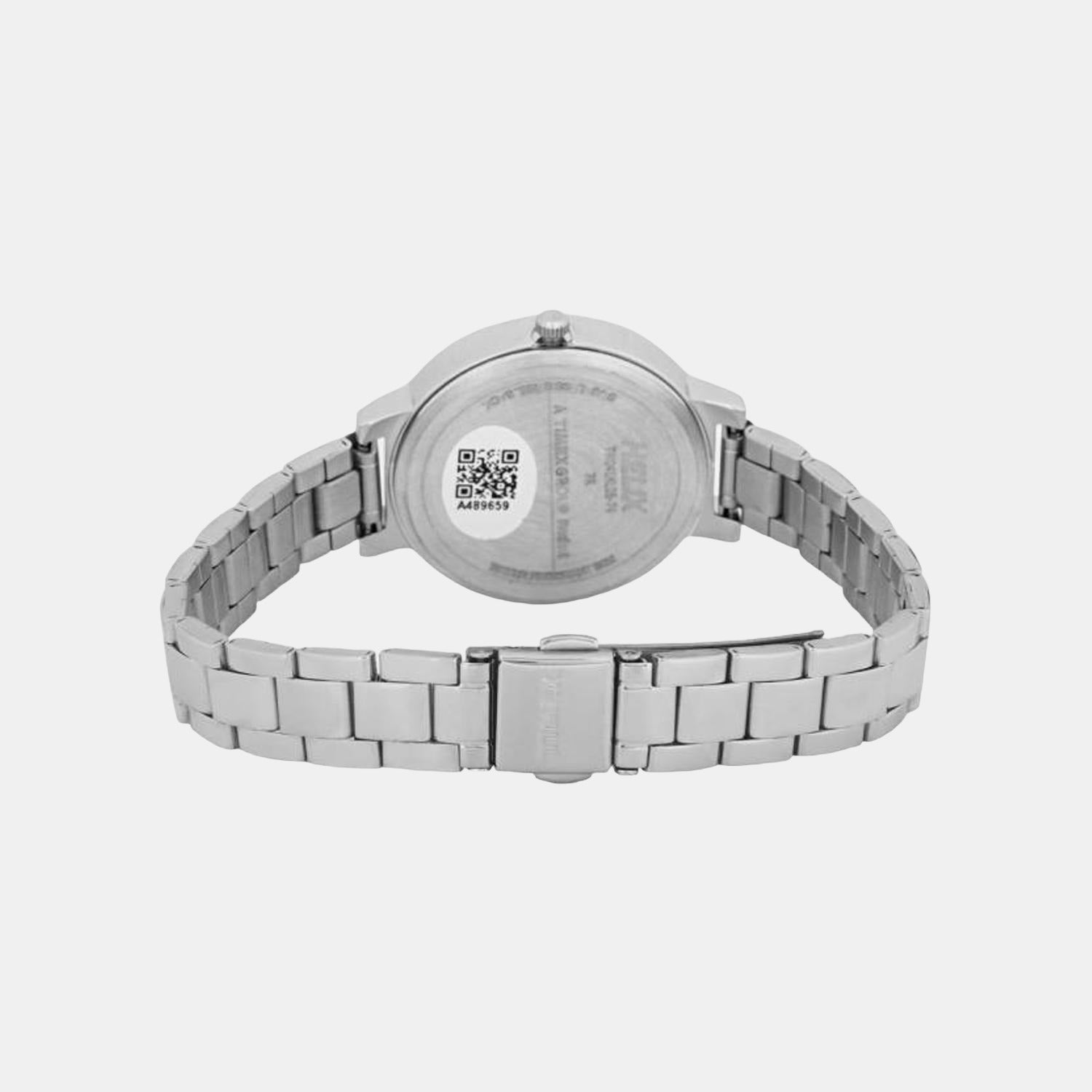 Helix Stainless Steel Round watch