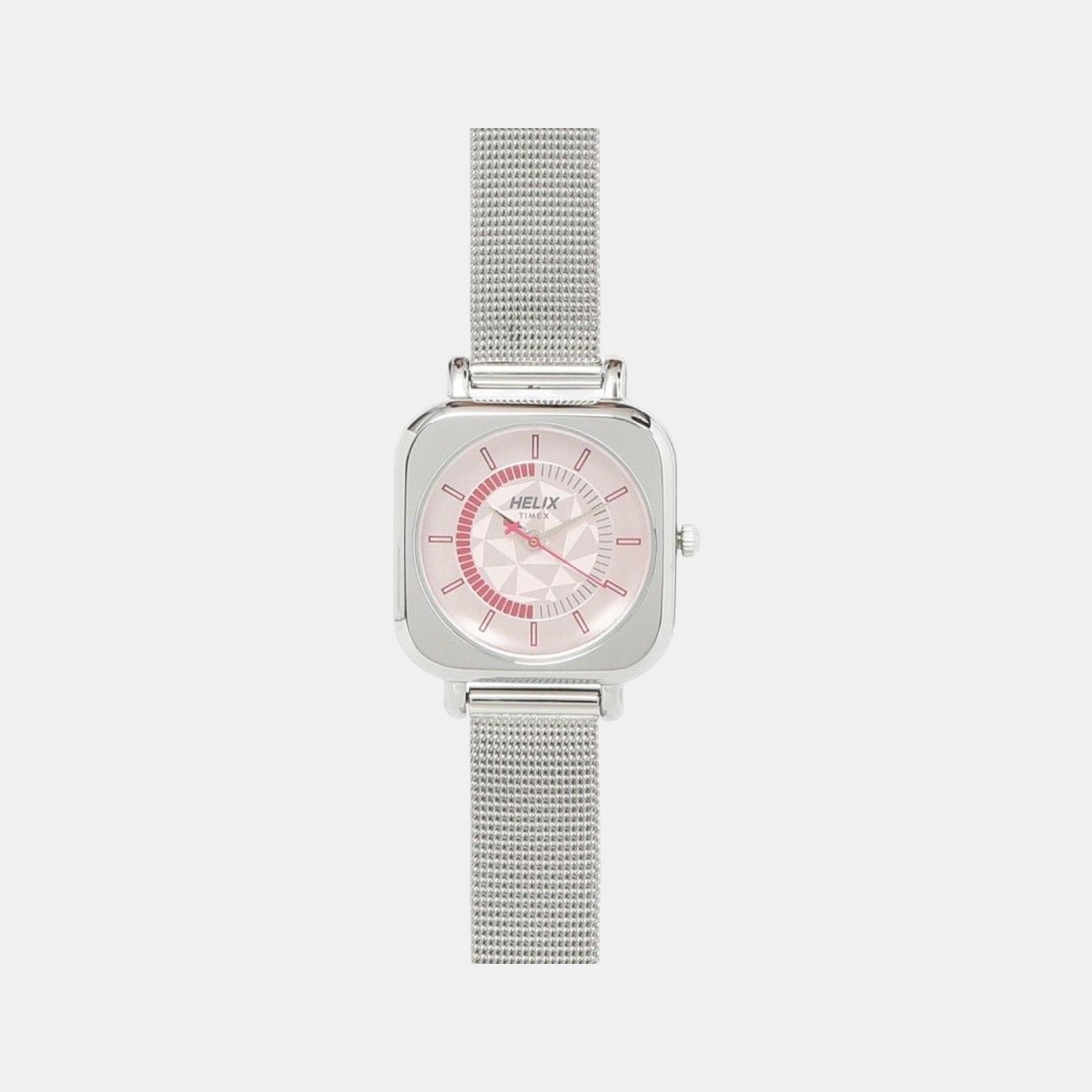 Helix Round Pink Analog watch