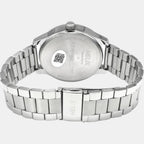 Helix Stainless Steel Round watch