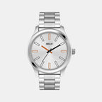 Helix Round Silver Analog watch