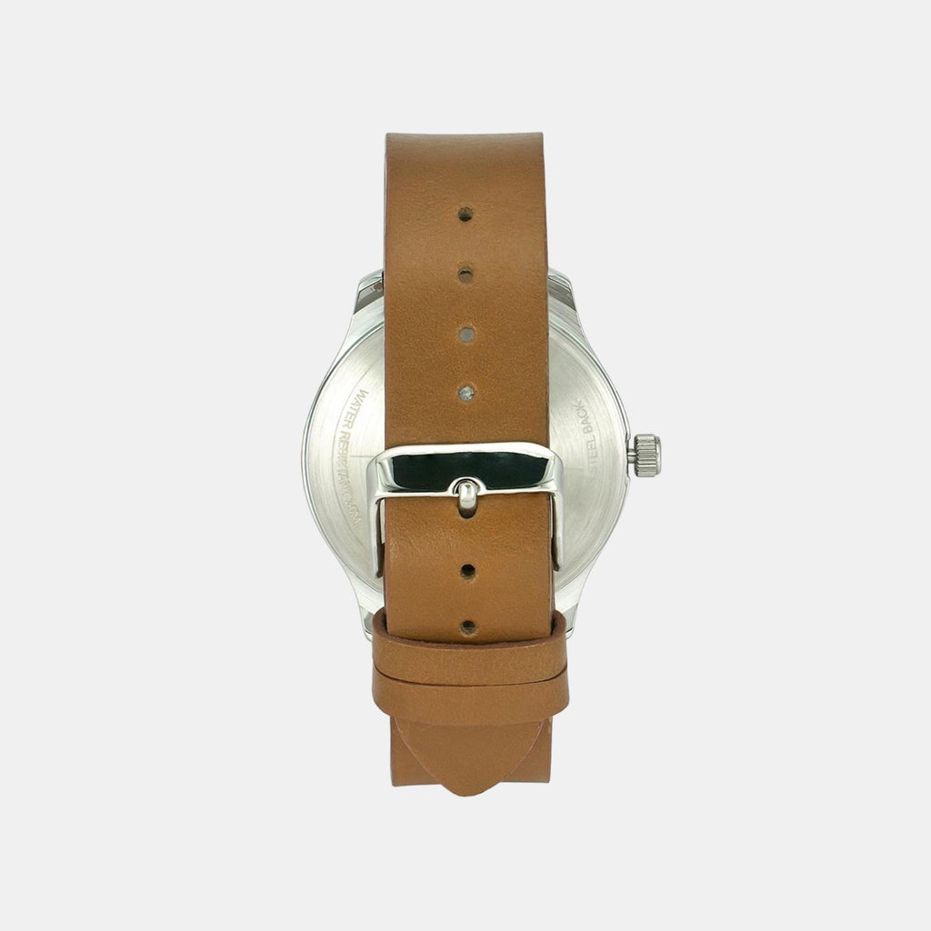 Helix Stainless Steel Round watch