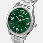 Helix Stainless Steel Green watch