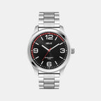Helix Round Black Analog watch