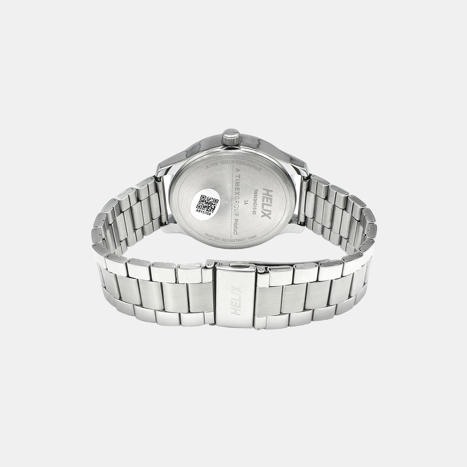 Helix Men Round Silver watch
