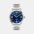 Helix Round Silver Analog watch
