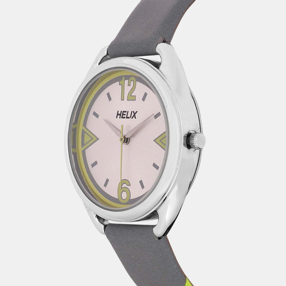 Helix Women Round Silver watch