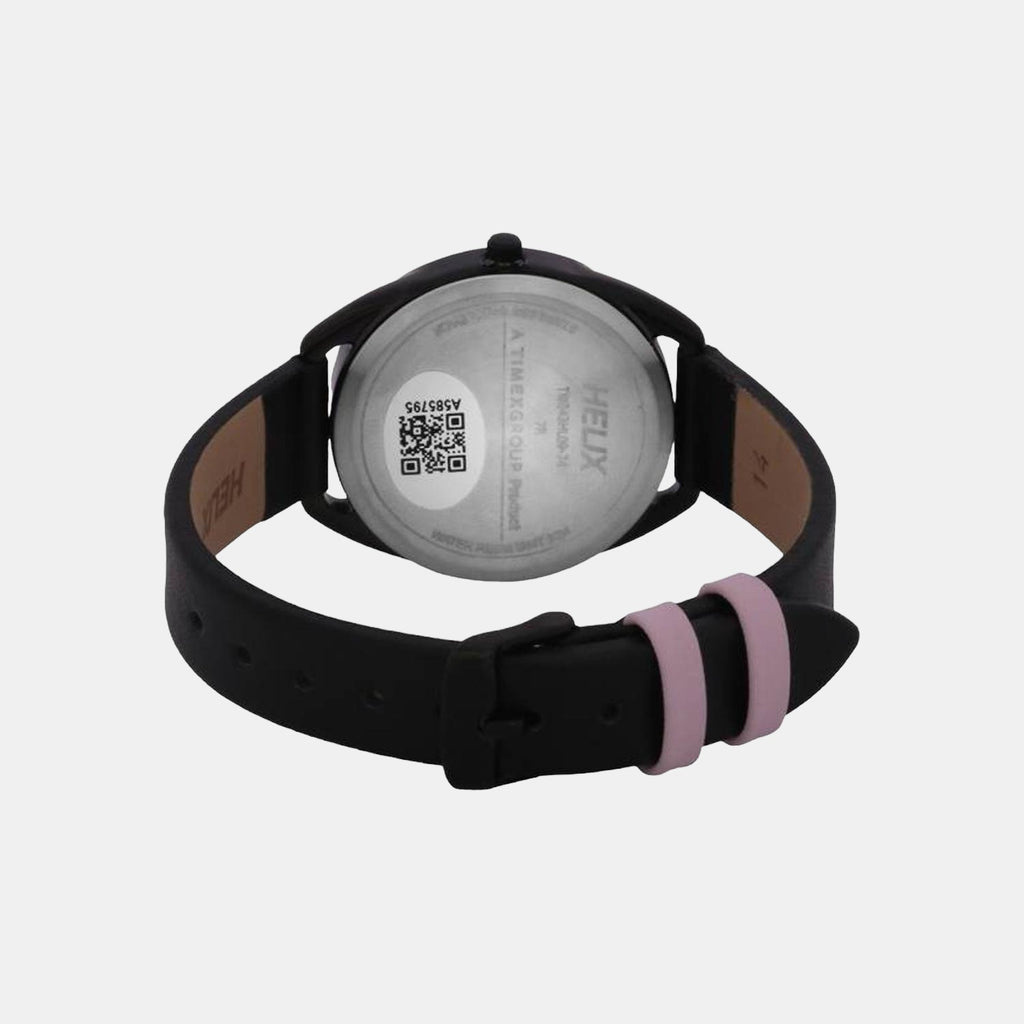 Helix Women Round Black watch
